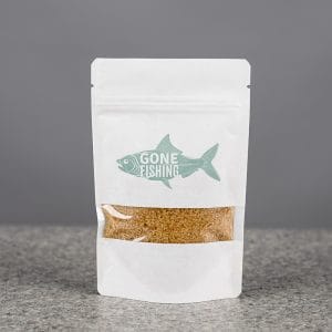 PB Print Printed Paper Bags A white PB Print paper bag displaying the Eleven Fourteen logo on the front, showcasing a crisp, branded design with sturdy handles.